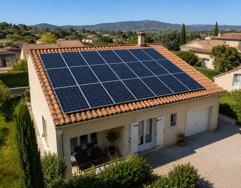 Prime à l'autoconsommation panneaux solaires Orliénas — aide financière de l'État